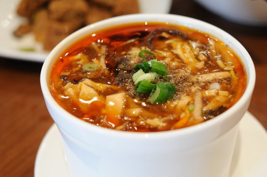 Hot & Sour Chicken Soup